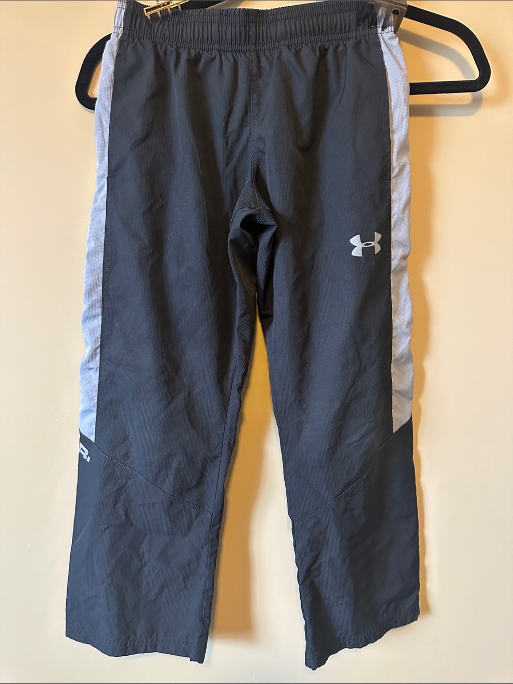 Under Armour Black Joggers with Gray Side Panels